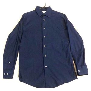 Navy Merona Men’s Button-down